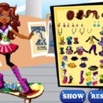 Clawdeen skates